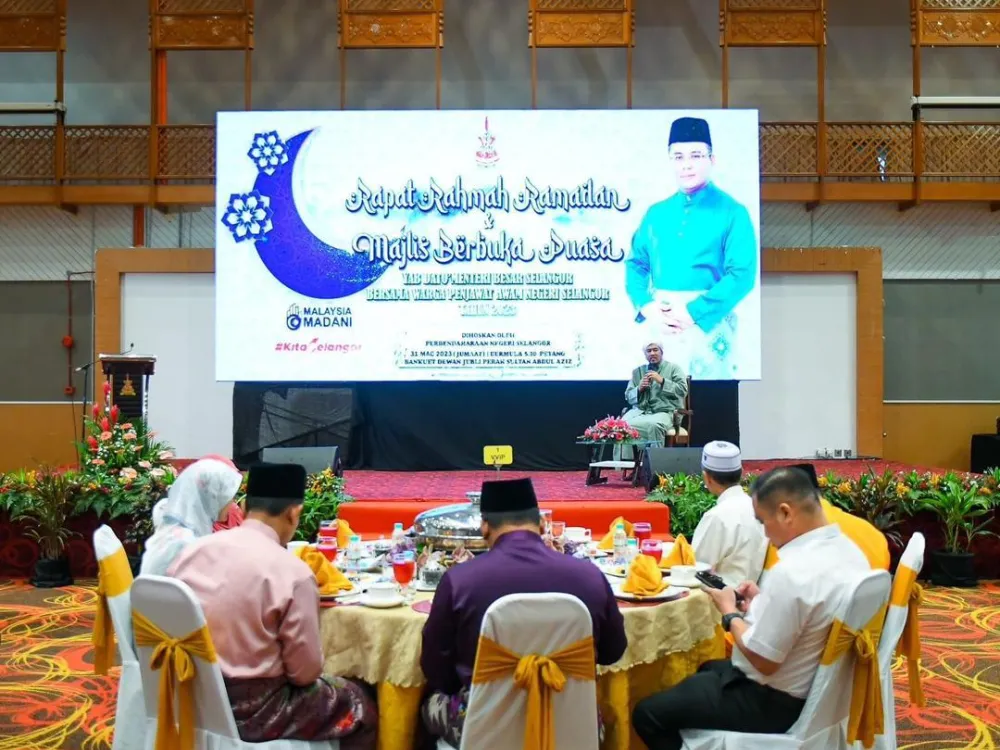 Majlis Rapat Rahmah Ramadan YAB Dato&rsquo; Menteri Besar Selangor Bersama Penjawat Awam Negeri Selangor Tahun 2023