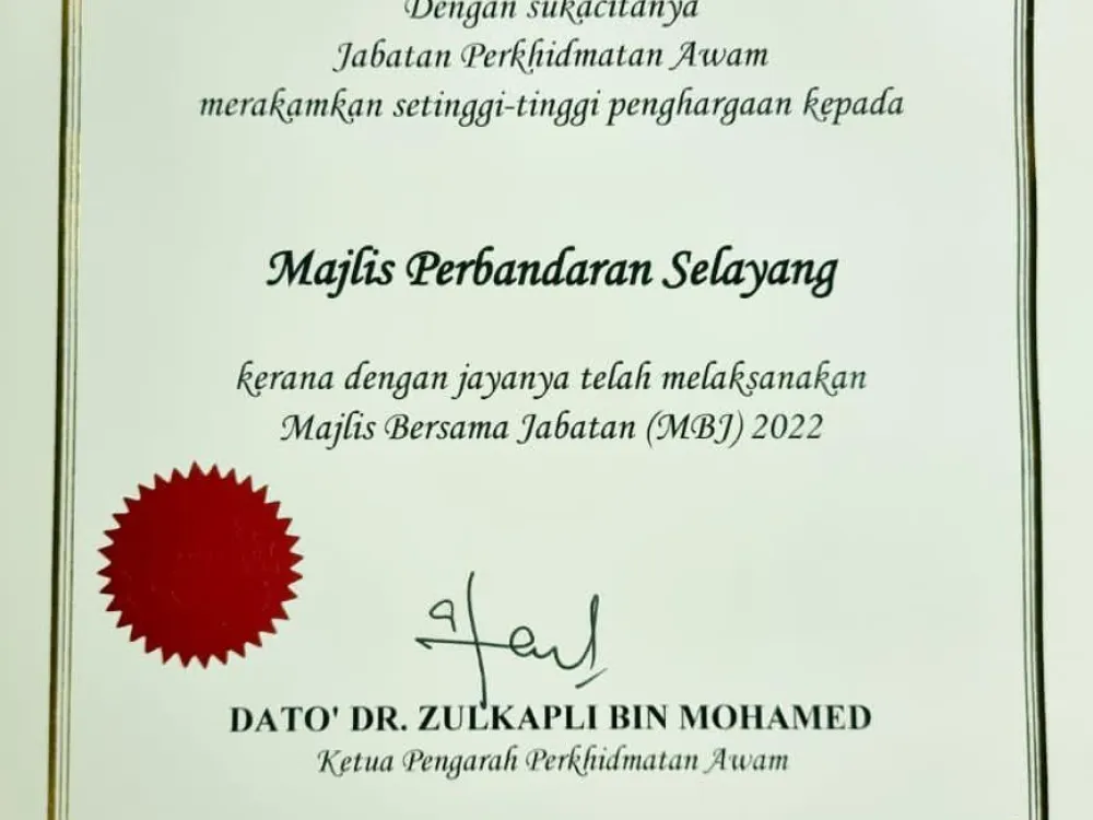 Konvensyen Majlis Bersama Jabatan (MBJ) Pentadbiran Setiausaha Kerajaan Negeri Selangor
