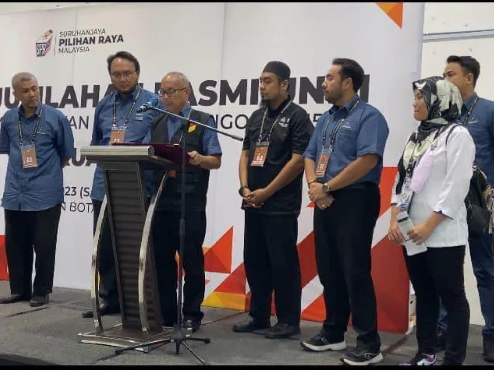 Keputusan Rasmi Pilihan Raya Dewan Undangan Negeri Selangor Ke-15 DUN N.13 Kuang, N.14 Rawang Dan N.15 Taman Templer