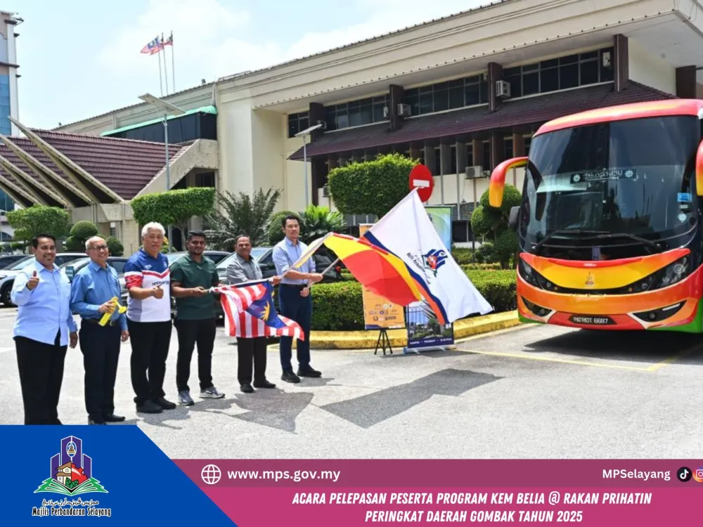 ACARA PELEPASAN PESERTA PROGRAM KEM BELIA @ RAKAN PRIHATIN DAERAH GOMBAK 2025