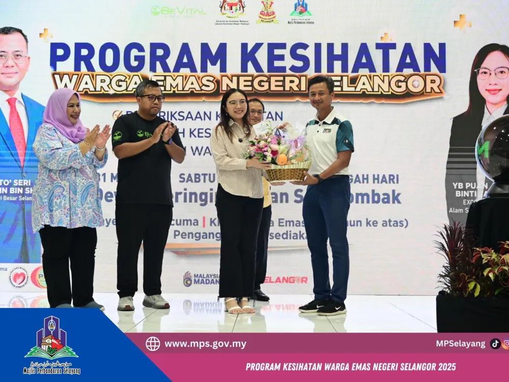 MPS SANTUNI KOMUNITI SELAYANG MELALUI PROGRAM KESIHATAN WARGA EMAS NEGERI SELANGOR 2025