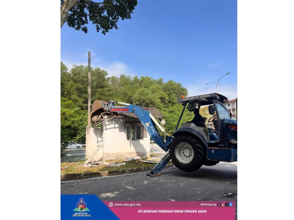 OPERASI BERSEPADU PEROBOHAN PONDOK PENGAWAL HARAM