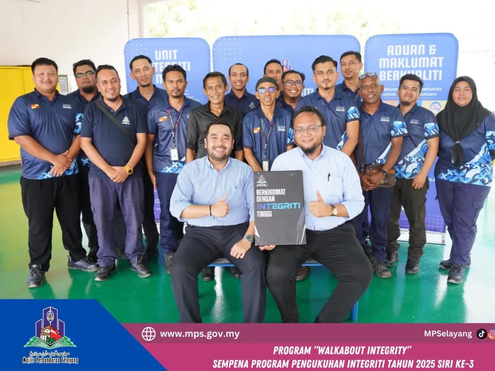 PROGRAM _WALKABOUT INTEGRITY_ SEMPENA PROGRAM PENGUKUHAN INTEGRITI TAHUN 2025 SIRI KE-3