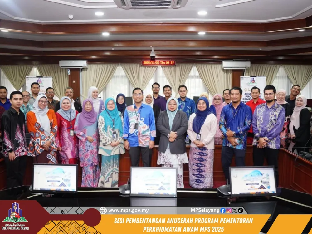 SESI PEMBENTANGAN ANUGERAH PROGRAM PEMENTORAN PERKHIDMATAN AWAM MPS 2025