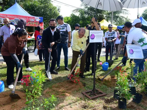 Majlis Perasmian Penanaman Pokok Sempena Hari Sungai Antarabangsa