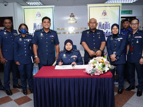 LAWATAN KERJA JABATAN KASTAM DIRAJA MALAYSIA KE MPS