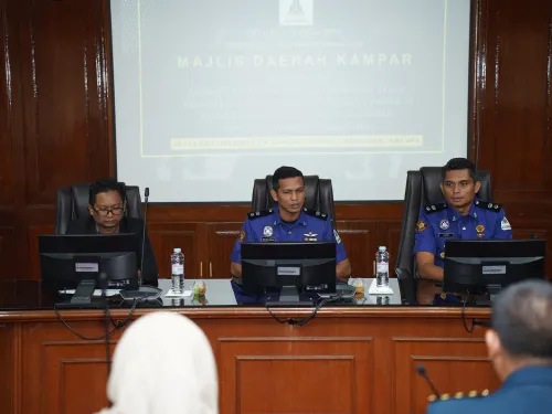 LAWATAN MD KAMPAR KE MPS