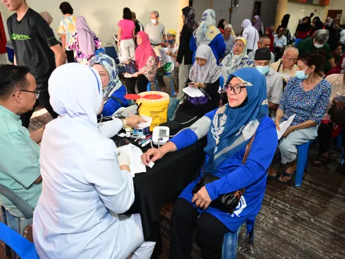 MPS SANTUNI KOMUNITI SELAYANG MELALUI PROGRAM KESIHATAN WARGA EMAS NEGERI SELANGOR 2025