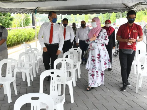 Lawatan YDP Ke PPV Di Gamuda Gardens