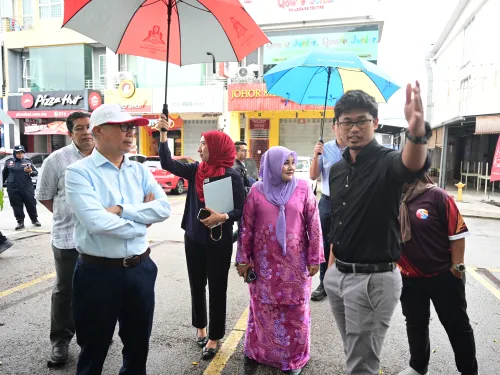 LAWATAN TURUN PADANG BERSAMA PENGURUSAN TERTINGGI