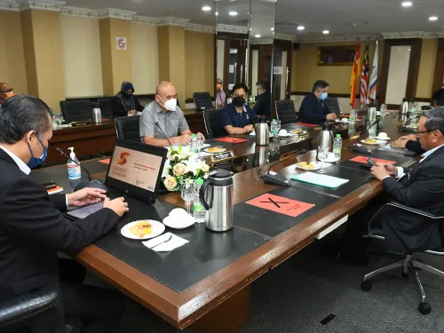 Program Lawatan Pegawai Kewangan Negeri Selangor Bersama MBI Dan SSDU Ke MPS