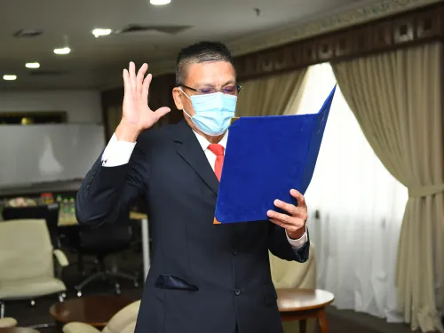 Majlis Lafaz Akuan Terima Jawatan Ahli Majlis MPS