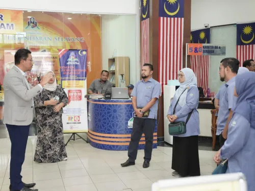 Lawatan Kerja Jabatan Landskap Majlis Perbandaran Kemaman (MPK)