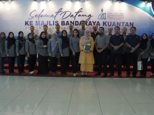 Lawatan Penanda Aras ke Majlis Bandaraya Kuantan (MBK)