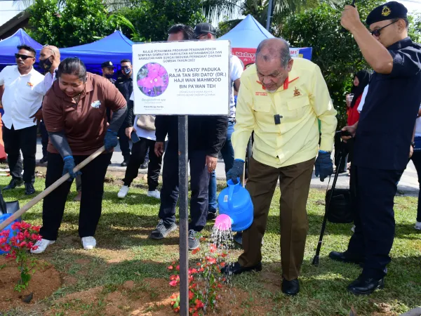 Majlis Perasmian Penanaman Pokok Sempena Hari Sungai Antarabangsa