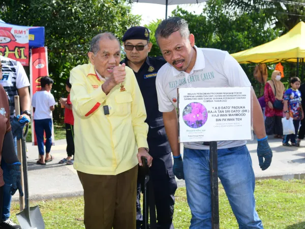 Majlis Perasmian Penanaman Pokok Sempena Hari Sungai Antarabangsa