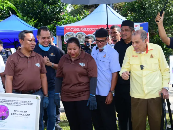 Majlis Perasmian Penanaman Pokok Sempena Hari Sungai Antarabangsa