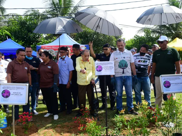 Majlis Perasmian Penanaman Pokok Sempena Hari Sungai Antarabangsa