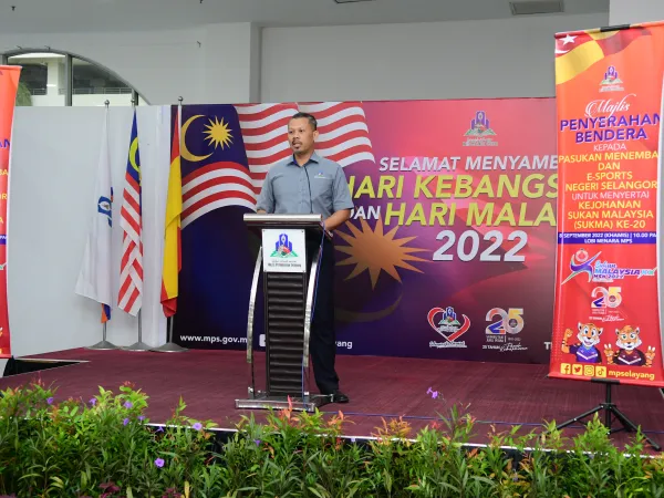 Penyerahan Bendera Sempena SUKMA