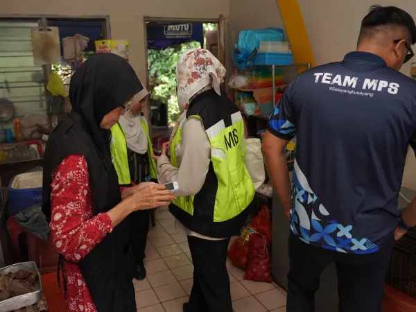 OPERASI BERSEPADU MEDAN SELERA SG. PUSU