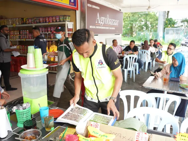 OPERASI BERSEPADU MEDAN SELERA SG. PUSU