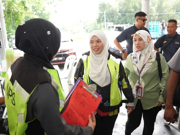 OPERASI BERSEPADU MEDAN SELERA SG. PUSU