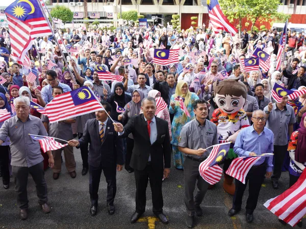 PERHIMPUNAN BULANAN DAN KEMPEN KIBAR JALUR GEMILANG