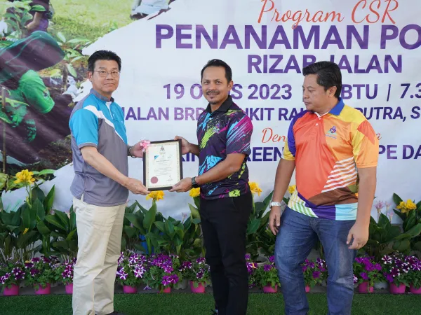 PROGRAM TANAM POKOK DI BRP
