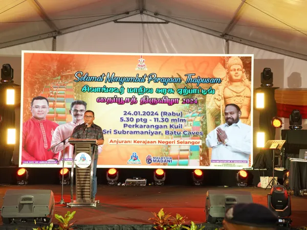 SAMBUTAN PERAYAAN THAIPUSAM PERINGKAT NEGERI SELANGOR