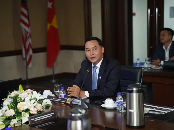 LAWATAN DARI THU DUC CITY PEOPLE'S COUNCIL, VIETNAM