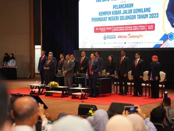 PELANCARAN KEMPEN KIBAR JALUR GEMILANG PERINGKAT NEGERI SELANGOR