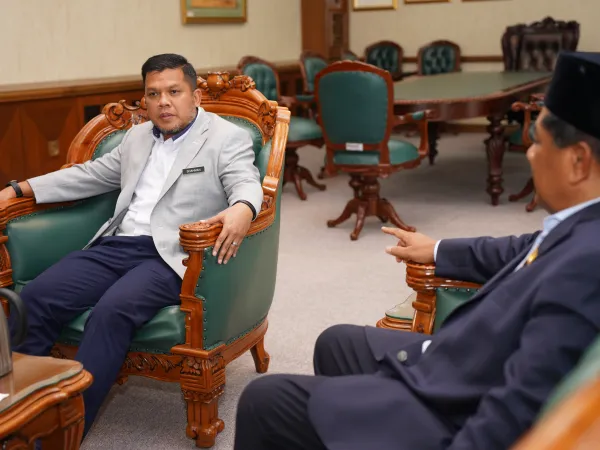 KUNJUNG HORMAT ORANG BESAR DAERAH (OBD) GOMBAK KE MPS