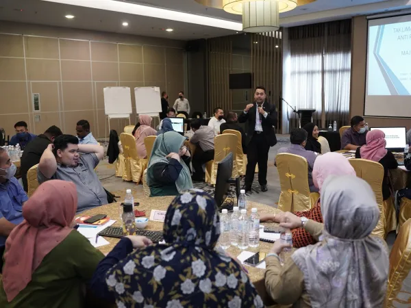 Bengkel Penyediaan Pelan Anti Rasuah Organisasi (OACP) MPS 2022