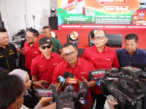 MAJLIS PERASMIAN PEMBUKAAN PASAR RAYA PERTAMA EHSAN MART