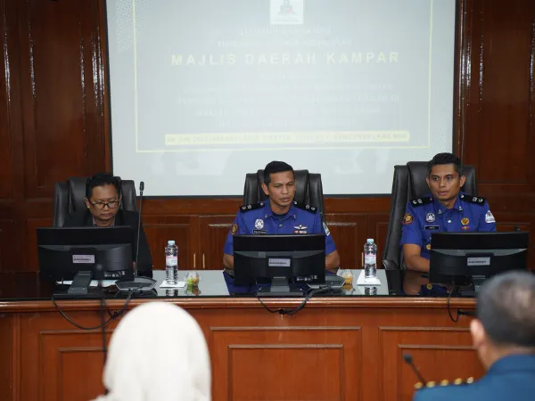 LAWATAN MD KAMPAR KE MPS