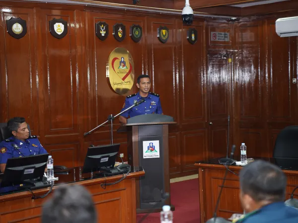 LAWATAN MD KAMPAR KE MPS