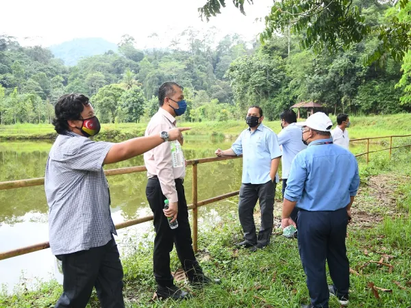 Lawatan Turun Padang YDP Ke Bukit Lagong
