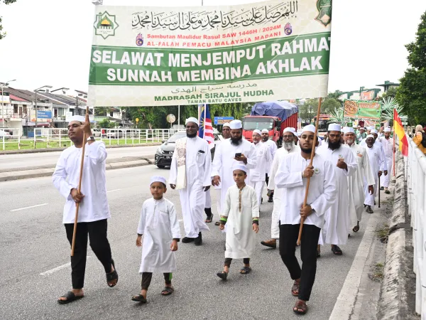 SAMBUTAN MAULIDUR RASUL PERINGKAT DAERAH GOMBAK 2024