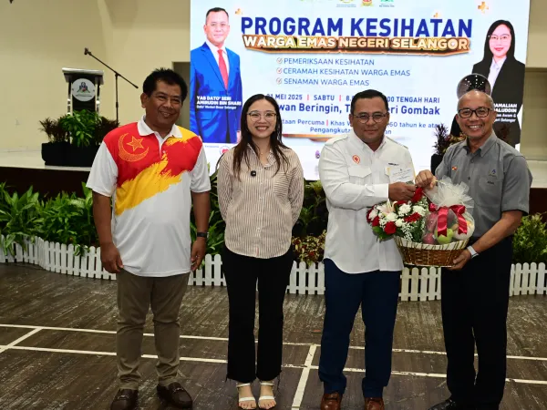 MPS SANTUNI KOMUNITI SELAYANG MELALUI PROGRAM KESIHATAN WARGA EMAS NEGERI SELANGOR 2025