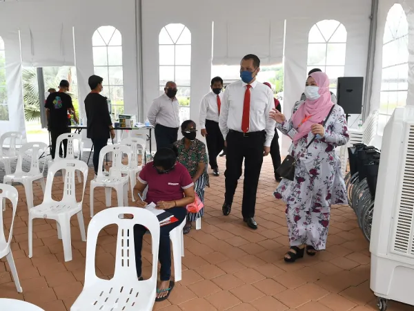 Lawatan YDP Ke PPV Di Gamuda Gardens