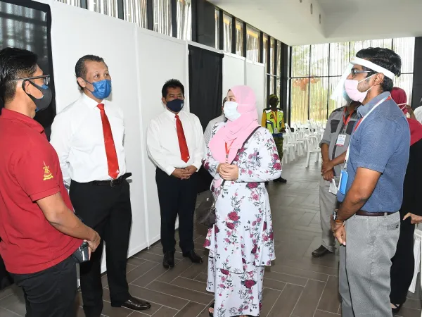 Lawatan YDP Ke PPV Di Gamuda Gardens