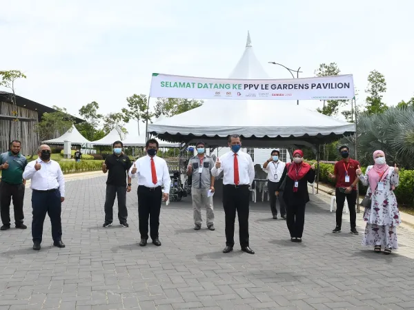 Lawatan YDP Ke PPV Di Gamuda Gardens