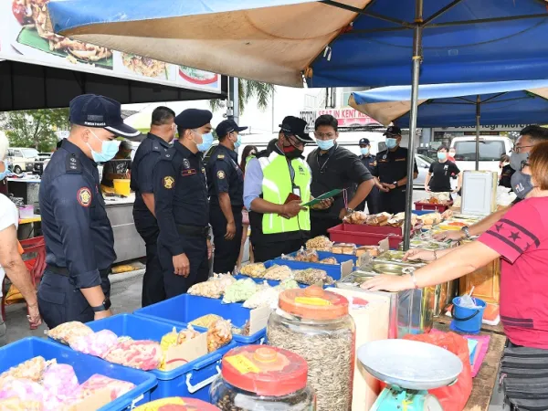 Tinjauan Dan Lawat Periksa Pasar Dan Premis Bagi Tempoh PKP