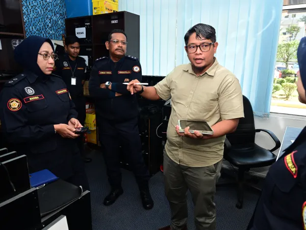 HARI PERTAMA AUDIT PEMANTAUAN MS ISO 90012015 - SISTEM PENGURUSAN KUALITI & ISOIEC 270012022 -(ISMS) MPS
