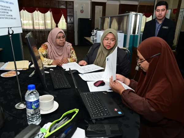 HARI PERTAMA AUDIT PEMANTAUAN MS ISO 90012015 - SISTEM PENGURUSAN KUALITI & ISOIEC 270012022 -(ISMS) MPS