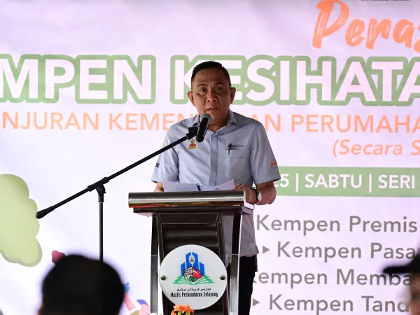 PERASMIAN KEMPEN KESIHATAN PERSEKITARAN ANJURAN KPKT 2025