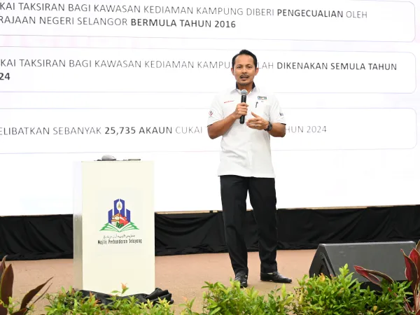 MAJLIS CABUTAN BERTUAH KEMPEN DAFTAR BAYAR DAN MENANG KAWASAN KAMPUNG