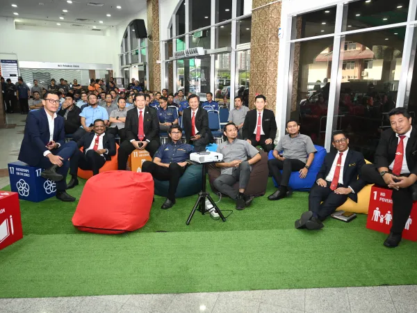 	PERHIMPUNAN BULANAN HOS OLEH JBTN PERANCANG