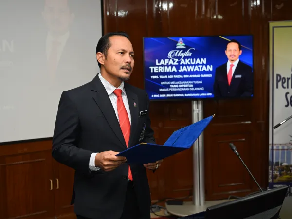 MAJLIS LAFAZ AKUAN TERIMA JAWATAN TYDP