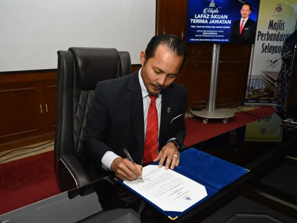 MAJLIS LAFAZ AKUAN TERIMA JAWATAN TYDP